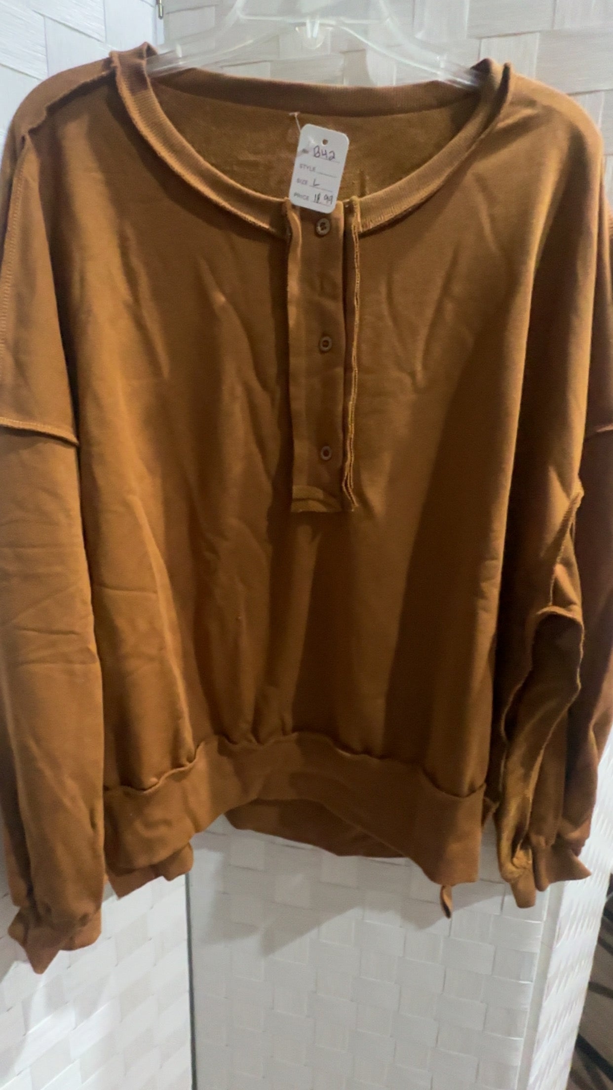 Chestnut sweatshirt