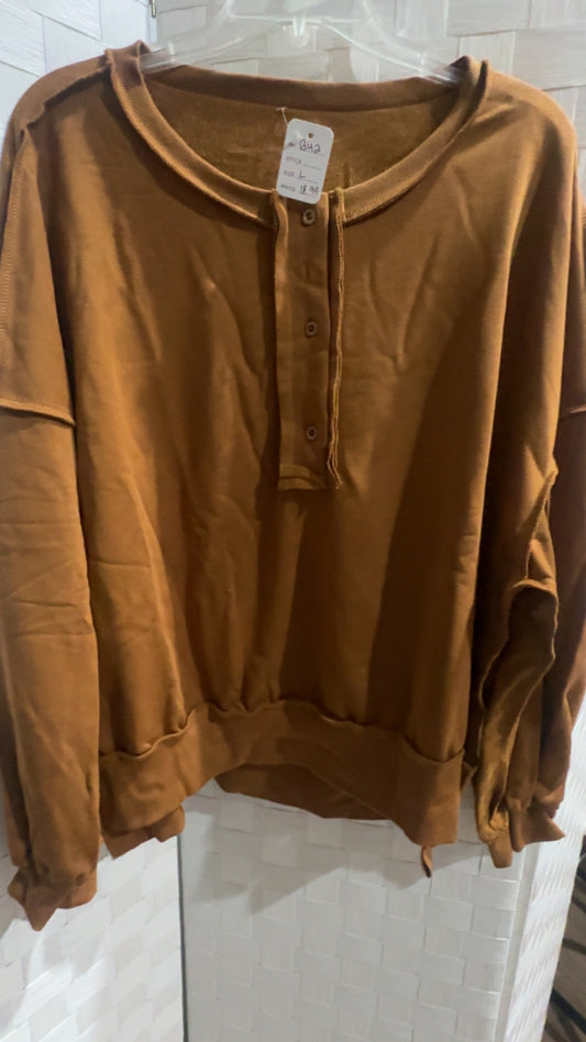 Chestnut sweatshirt