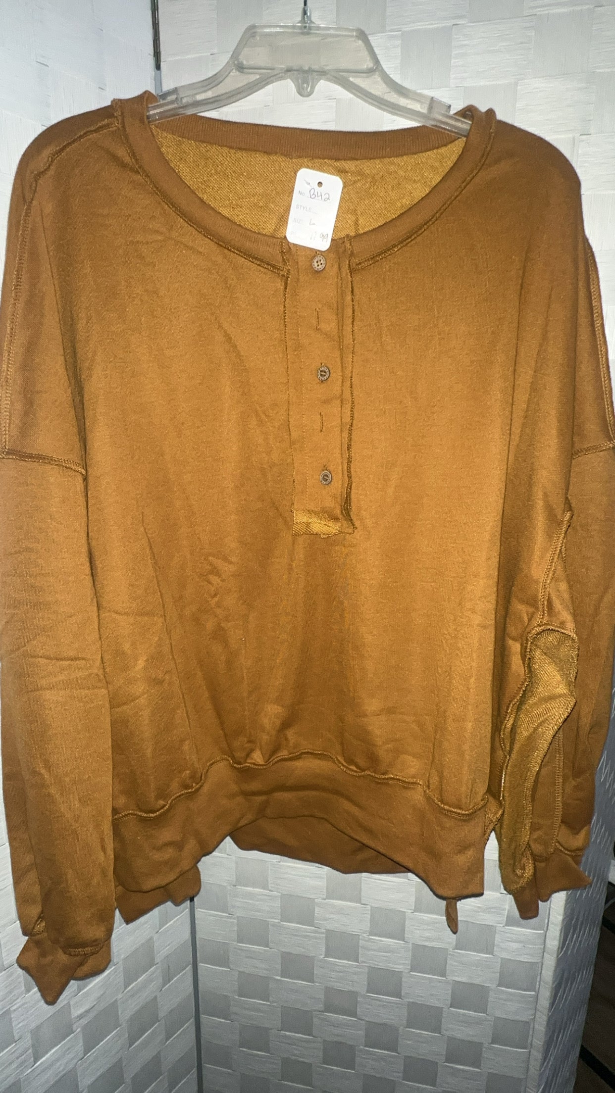 Chestnut sweatshirt
